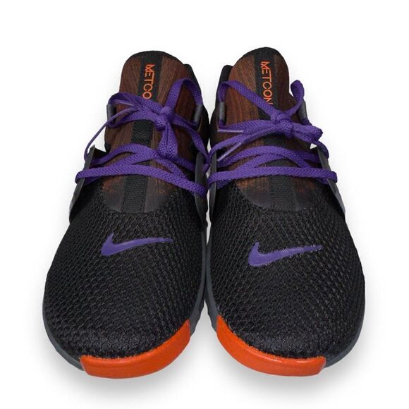 Nike Free X Metcon 2 Performance Sneakers "Clemson Tigers" CQ8150-001 Men's 8.5 - Picture 3 of 11